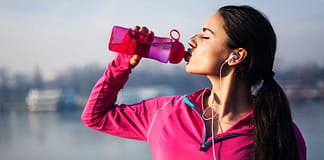 Staying hydrated while running
